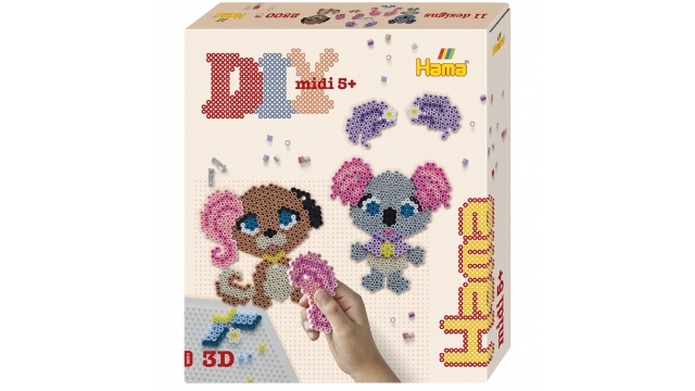 Hama Strijkkralen DIY Midi Pet Salon 2500 Stuks