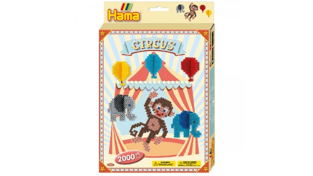 Hama Strijkkralen Circus 2000 Stuks Multicolor