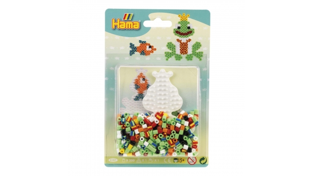 Hama Strijkkralen Kikker en Vis Set 350 Stuks