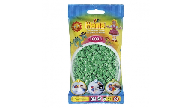 Hama Strijkkralen Mintgroen 1000 Stuks