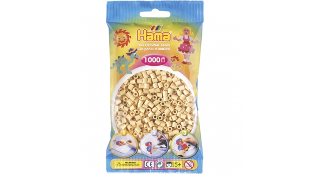 Hama Strijkkralen Beige 1000 Stuks