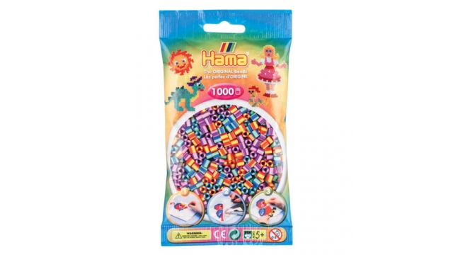 Hama Strijkkralen 1000 Stuks 2 Kleurig Gemixed