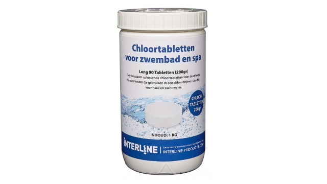 Interline Zwembad 200 Grams Chloortabletten 1 kg