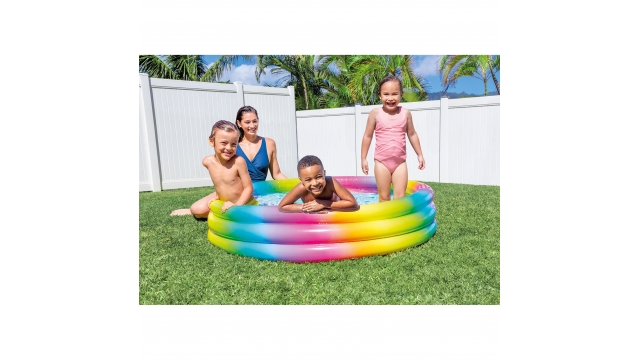 Intex 58439NP Regenboog Zwembad 147x33 cm