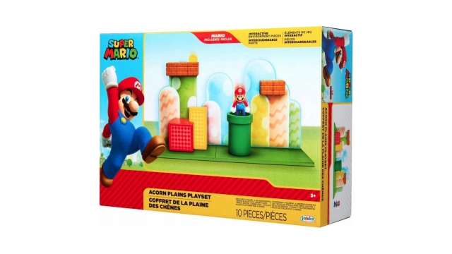 Jakks Super Mario Acorn Plains Actieset + Mario Figuur