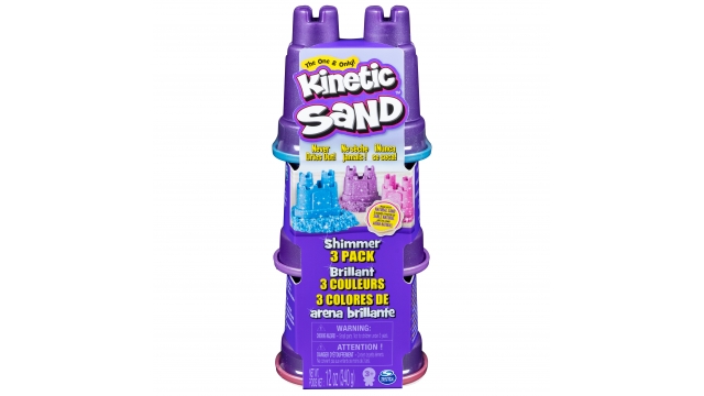 Kinetic Sand Glitter 3-Pack 340 gr