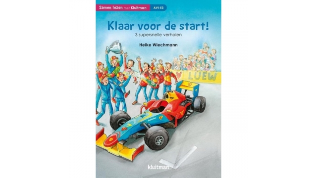 Kluitman Boek AVI E3 Klaar voor de Start 3 Supersnelle Verhalen