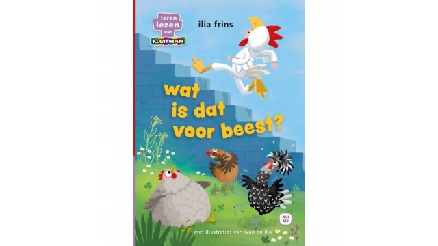 Kluitman Boek AVI M3 Wat Is Dat Voor Beest?