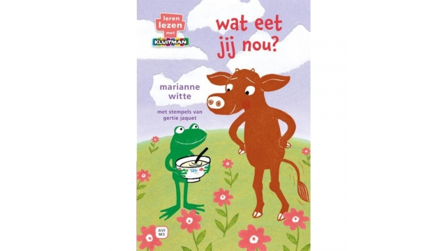 Kluitman Boek AVI M3 Wat Eet Jij Nou?