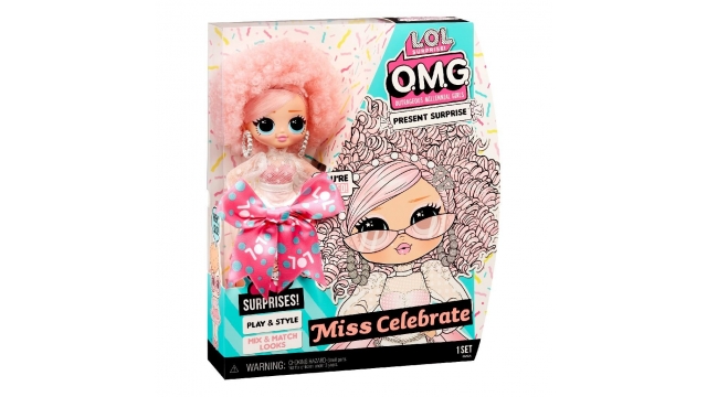 L.O.L. Surprise O.M.G. Birthday Doll Miss Celebrate