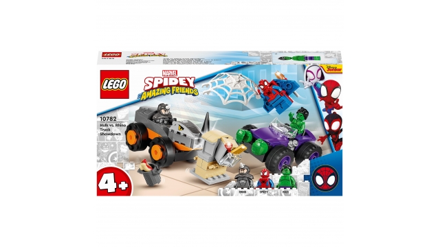 Lego Spidey Amazing Friends 10782 Hulk vs Rhino Truck