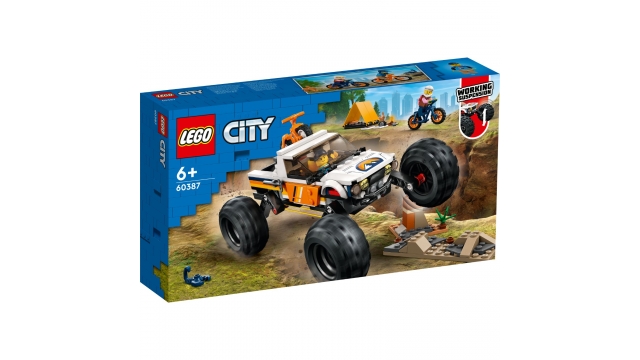 Lego City 60387 4x4 Terreinwagen Avonturen