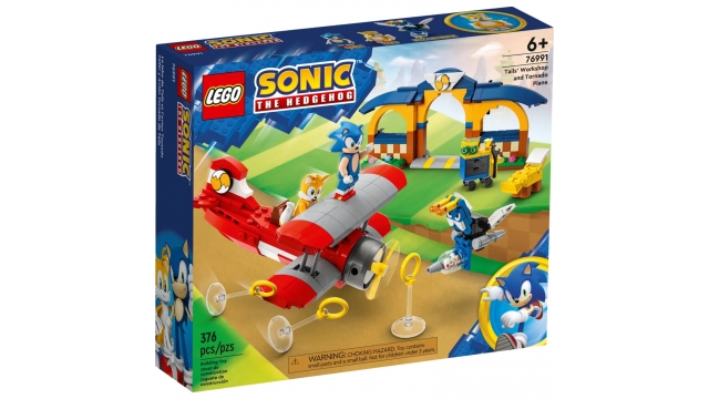 Lego Sonic The Hedgehog 76991 Tails Werkplaats en Tornado Vliegtuig