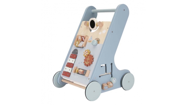 Little Dutch Houten Babywalker Sailors Bay Blauw