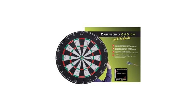 Longfield Dartbord met Darts 2,5cm