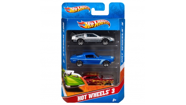 Hot Wheels 3-Pack Assorti