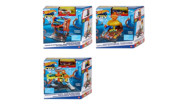 Hot Wheels City Downtown Speelset Assorti