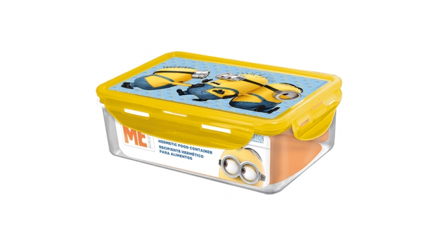 Minions Bewaardoos met Clips 1070ml