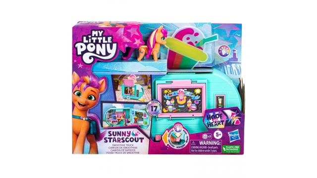 My Little Pony Sunny Starcout Smoothie Kraam + Licht