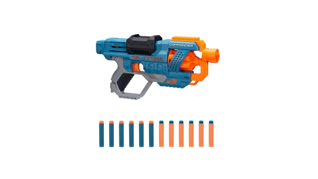 Nerf Elite 2.0 Commander RD 6 Blaster + 12 Darts