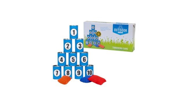 Outdoor Play Throwing Cans