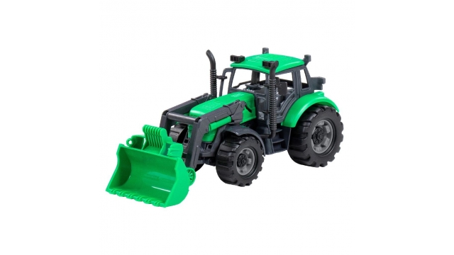 Farmer Frictietractor + Lader Groen/Zwart