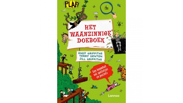 Boek De Waanzinnige Boomhut - Het Waanzinnige Doeboek