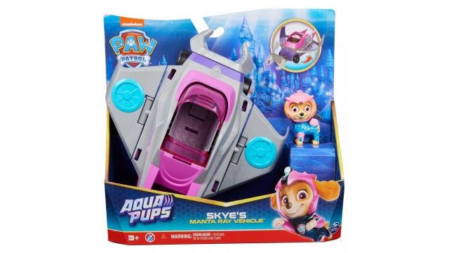 Paw Patrol Aqua Pups Skyes Manta Ray Vehicle