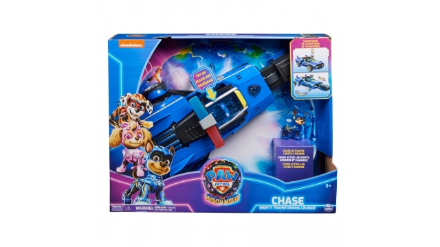 Paw Patrol The Mighty Movie Chase Raceauto + Licht en Geluid