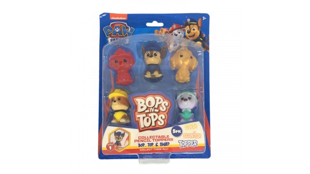 Paw Patrol Bops and Tops Figuren 5 Stuks