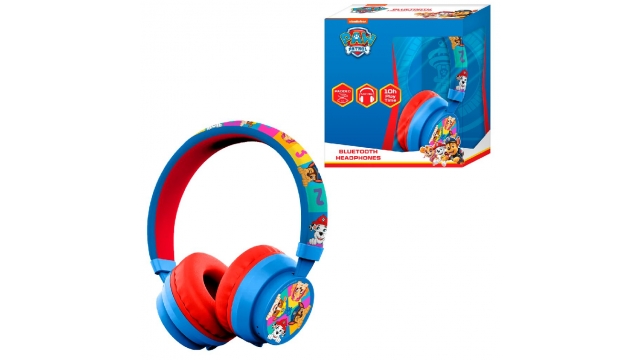 Paw Patrol Bluetooth Koptelefoon Blauw/Rood