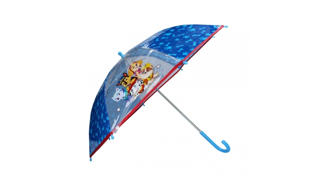 Paw Patrol Paraplu Transparant/Blauw