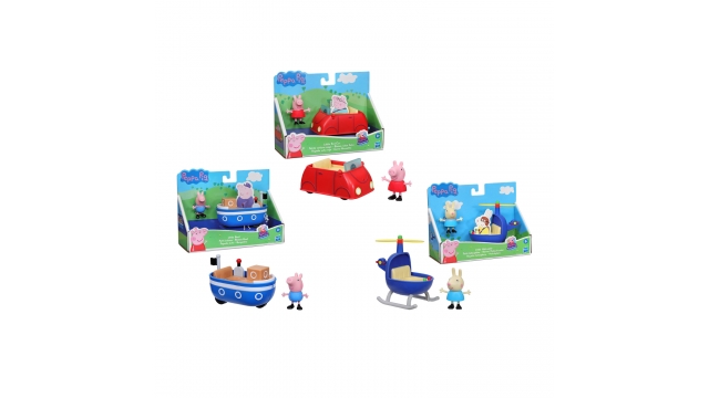 Peppa Pig Voertuig met Figuur Assorti