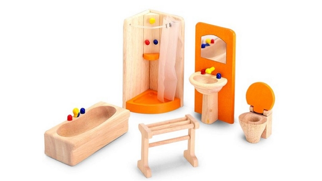 Pintoy Badkamer voor Poppenhuis