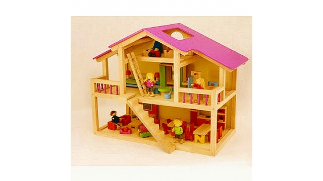 Pintoy Star Loft Dolls House Poppenhuis