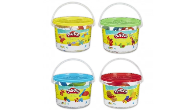 Play-Doh Mini Emmertje met 3 Potjes + Accessoires