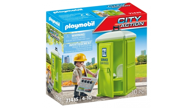 Playmobil 71435 City Action Mobiel Toilet