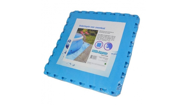 pool Improve Ondertegels voor Zwembad 50x50x0.4 cm 8 Stuks