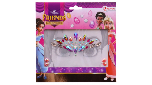 Princess Friends Gezichtsdiamanten