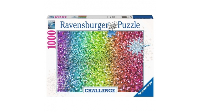 Ravensburger Puzzel Challenge Glitter 1000 Stukjes