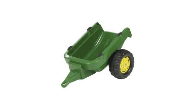 Rolly Toys 121748 RollyKid Trailer Aanhanger John Deere Groen