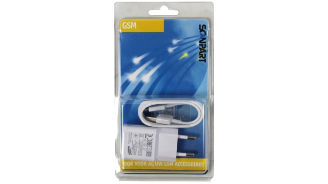 Scanpart Sam.snellade Usb-c 2a Wit Orig