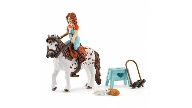 Schleich Horse Club Mia en Spotty + Accessoires