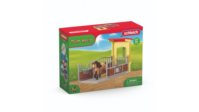 Schleich Ponybox met IJslanderhengst