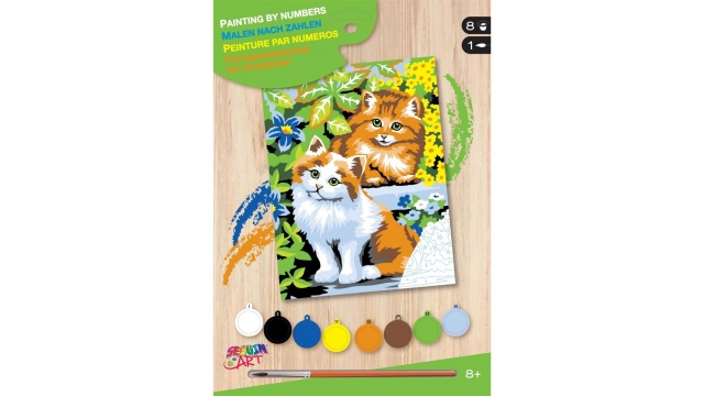 Sequin Art Schilderen op Nummer Kittens