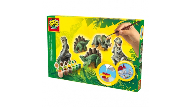 SES Gips Gieten Dinosaurus