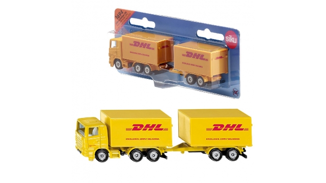 Siku 1694 DHL Truck net Trailer