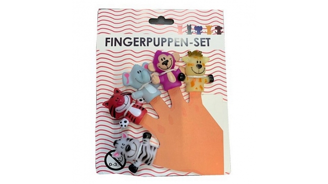 Simply for Kids Vingerpoppetjes 5 Stuks