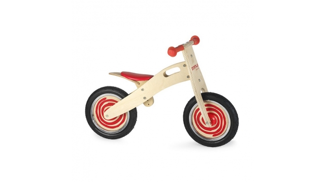 Simply for Kids Houten Loopfiets Rood