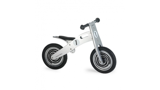 Simply for Kids Houten Loopfiets Silver